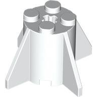 LEGO part Brick, Round 2 x 2 x 2 with Fins (4591)
