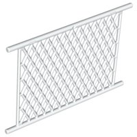 LEGO part Net, Plastic 8 x 12 Lattice (48294)
