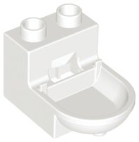 LEGO onderdeel Duplo, Furniture Toilet 4911