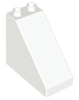 LEGO part Duplo, Brick 4 x 2 x 3 Slope (49570)