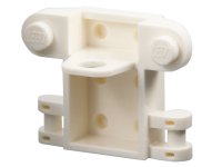 LEGO part Minifigure Backpack Space Utility with 2 Front Studs, 2 Bar Handles, and 6 Back Studs 4987