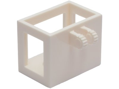 LEGO part Crane Bucket Lift Basket 2 x 3 x 2 with Locking Hinge Fingers (Undetermined Type) (51858)