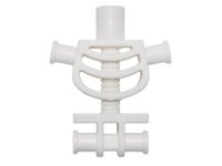 LEGO part Torso Skeleton, Rounded Rib Cage and Thick Shoulder Pins 60115
