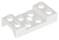 LEGO part Vehicle, Mudguard 2 x 4 with Arch Studded with Hole 60212