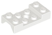 LEGO part Vehicle, Mudguard 2 x 4 with Arch Studded with Hole (60212)