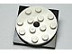 LEGO part Turntable 4 x 4 x 2/3 with Black Square Base, Free-Spinning (60474 / 61485) (60474c01)
