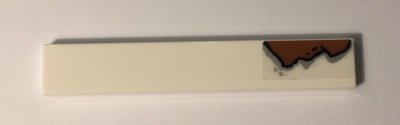 LEGO part 6636pb247r (6636pb247r)