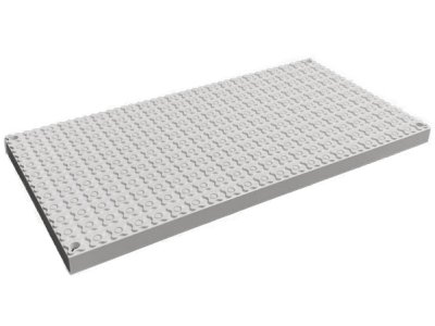 LEGO part Scala Baseplate 44 x 22 with 4 Holes (6821a)