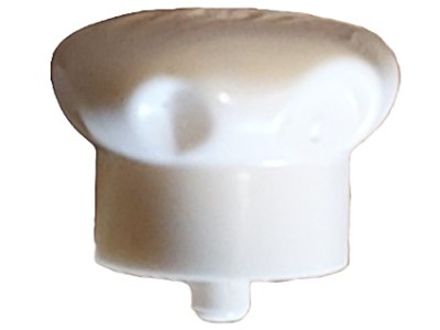 LEGO part Minifigure, Hat with Small Pin, Chef Toque (6914)