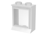 LEGO part Window 1 x 2 x 2 with Extended Lip, with Glass, Hole in Top 7026bc01