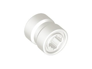 LEGO part Wheel  8mm D. x 9mm for Slicks, Hole Notched for Wheels Holder Pin, Reinforced Back (74967)