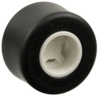LEGO part Wheel 8mm D. x 9mm, Hole Notched for Wheels Holder Pin, Reinforced Back with Black Tire 14mm D. x 9mm Smooth Small Wide Slick (74967 / 30028) 74967c01