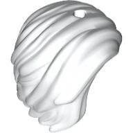 LEGO part Minifigure, Hair Mid-Length, All Swept to Right Side, Hole On Top - Hard Plastic (76772)