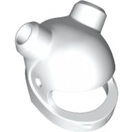 LEGO part Minifigure, Headgear Helmet Motorcycle with 2 Angled Holes for Bars (82252)