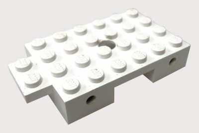 LEGO part Train Base 4 x 7 with Wheels Holder (824)