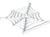 LEGO part Spider Web Flat with Hollow Stud, Bar Ends, and Bar (90981)
