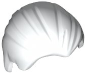 LEGO part Minifigure, Hair Combed Front to Rear 92081