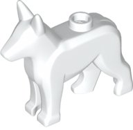 LEGO onderdeel Dog, Alsatian / German Shepherd (92586)
