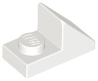 LEGO part Slope 45 2 x 1 with 2/3 Cutout (92946)