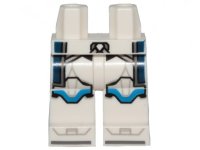 LEGO part Hips and Legs with SW Clone Trooper Armor, Blue Markings and Dark Blue Kama Pattern 970c00pb1452