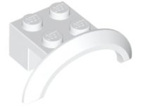LEGO part Vehicle, Mudguard 4 x 2 1/2 x 1 with Arch Round 98282
