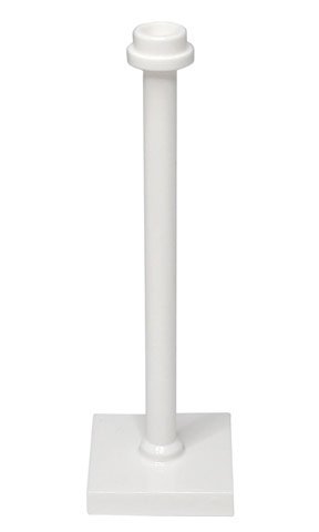 LEGO part Support 2 x 2 x 5 Bar on Tile Base with Hollow Stud and Stop Ring (98549)