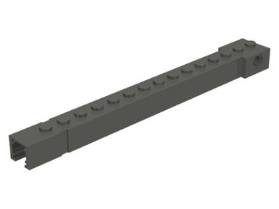 LEGO part Brazo de Grúa Exterior, Ancho con Muesca Final (2350b)