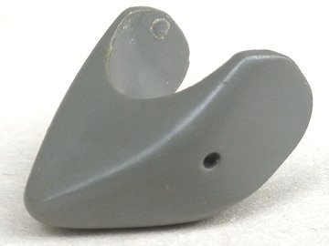 LEGO part Shark Head with Pointed Nose and Debossed Eyes (2548)