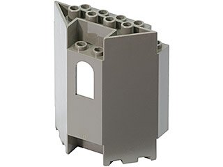 LEGO onderdeel Panel 3 x 6 x 6 Double Wall with Window (30100)