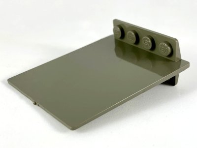 LEGO part Door 2 x 5 x 5 Swivel, Flat Base (30102)