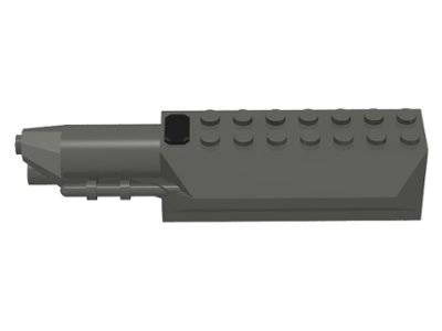 LEGO part Electric, Light Rock Raiders Laser (30346c00 / 30348) (30346c01)