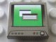 LEGO part Carreau 2 x 2 with Computer Monitor with White Circle and Line Power Switch Pattern (3068pb0058)