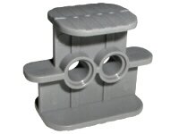 LEGO onderdeel Rubber Band / Belt Holder 2 x 4 x 2 1/3 (41752)