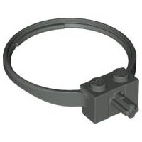 LEGO part Sports Hoop with 2 Studs and Axle 43373