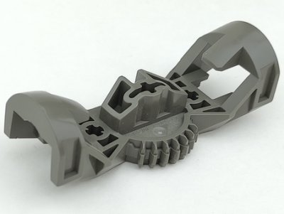 LEGO part Bionicle Rahkshi Torso, Gear 7 Tooth with 3 Axle Holes (44247)