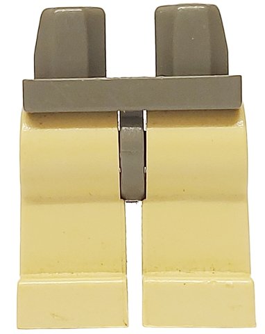 LEGO part Hips and Tan Legs (970c02)