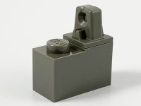 LEGO part Hinge Brick 1 x 2 Locking with 1 Finger Top 989c01