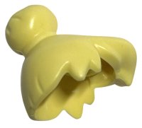 LEGO part Minifigure, Hair Female with Top Knot Bun and Fringe 25613