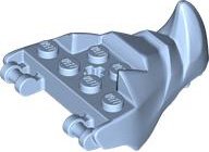 LEGO part Dragon Head (Ninjago) Jaw with Large Spike and 2 Bar Handles on Back (76923)