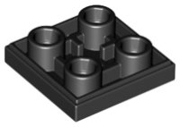 LEGO part Carreau, Modifié 2 x 2 Inversé 11203