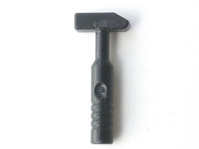 LEGO part Minifigur, Utensil Werkzeug Querspitzhammer - 3-Rippen-Griff (11402h)