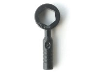 LEGO part Minifigure, Utensile Chiave Inglese - Maniglia 3 Coste 11402i