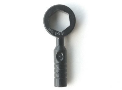 LEGO part Minifigur, Utensil Werkzeug Ringschlüssel - 3-Rippen-Griff (11402i)