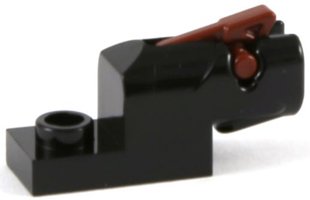 LEGO part Lanzador de Proyectiles, 1 x 2 Mini Blaster / Disparador con Gatillo Marrón Rojizo (15403 / 15392) (15403c02)