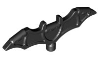 LEGO part Duplo Utensil Batman Batarang (Hand Grips on Wings) (16701)