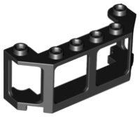 LEGO part Fenster 2 x 6 x 2 Zugfront / Boot 17454