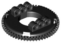 LEGO part Technic Piattaforma Girevole 60 Denti, Superiore (Tipo Indeterminato) (18938u)
