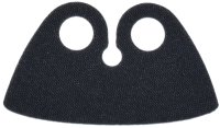 LEGO part Minifigure Cape Cloth, High Rounded Collar 20551
