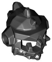 LEGO onderdeel Minifigure, Headgear Helmet Spiked with Side Holes (22425)