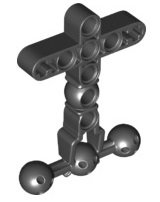 LEGO part Large Figure Torso Skeletal with T-Shaped Liftarm and 3 Ball Joint 24010